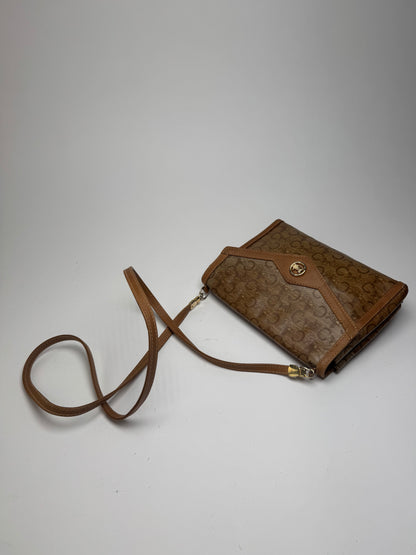 Sac vintage en cuir Celine Paris marron