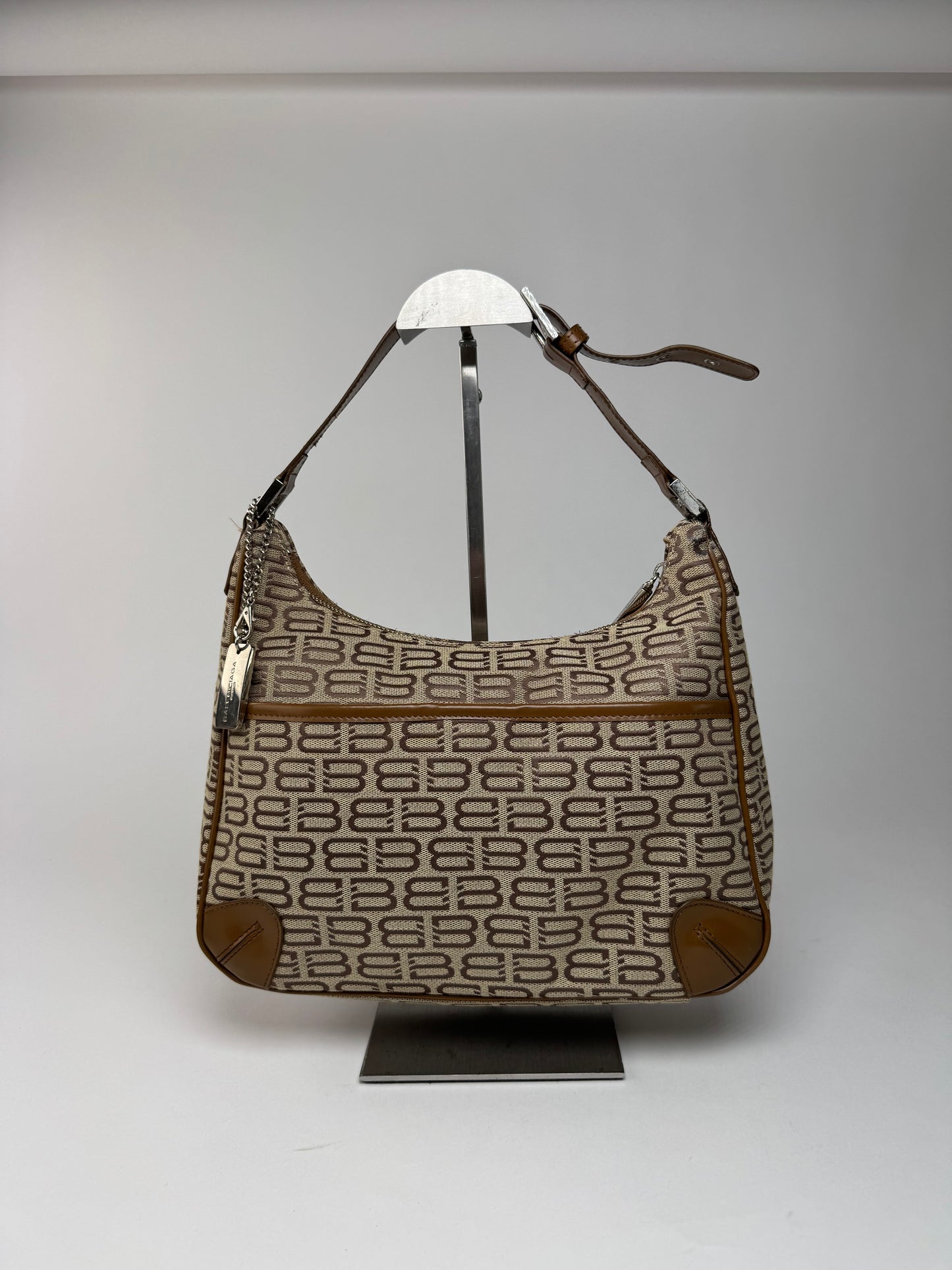 Sac Balenciaga Monogram Vintage beige marron