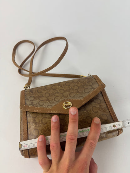 Sac vintage en cuir Celine Paris marron