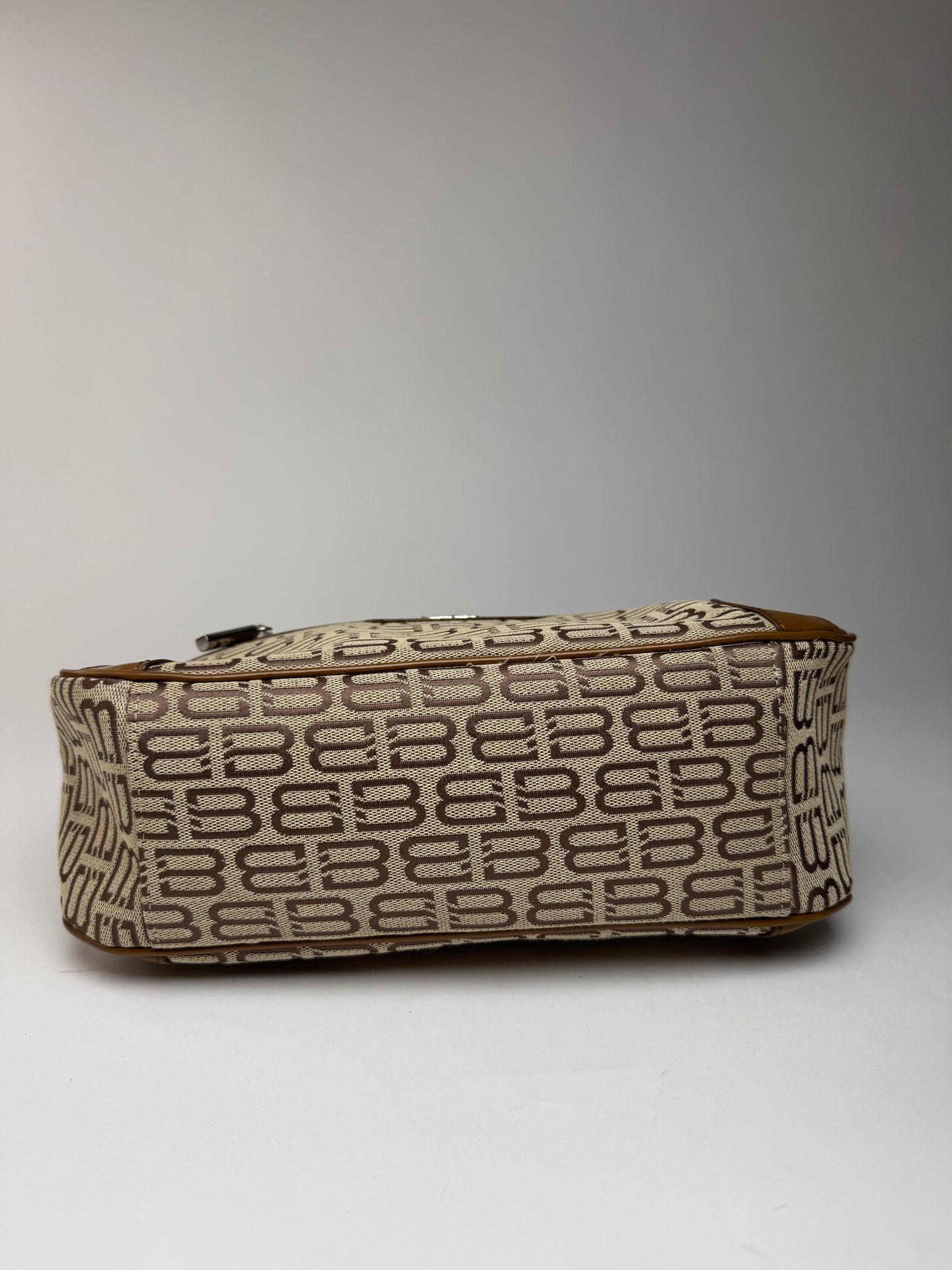 Sac Balenciaga Monogram Vintage beige marron