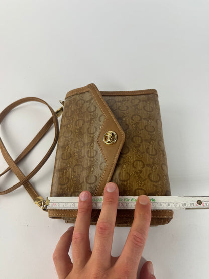 Sac vintage en cuir Celine Paris marron