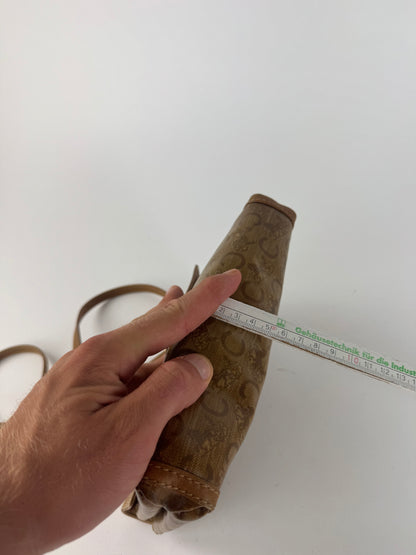 Sac vintage en cuir Celine Paris marron