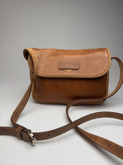 Sac Courreges vintage en cuir marron