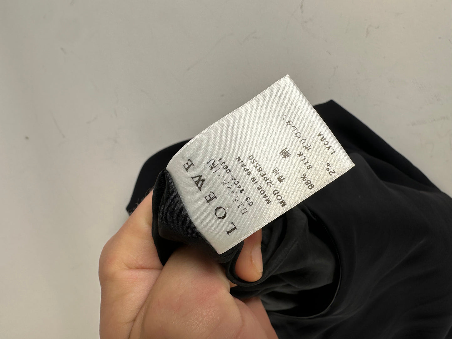 Vintage Loewe Silk Dress Black S