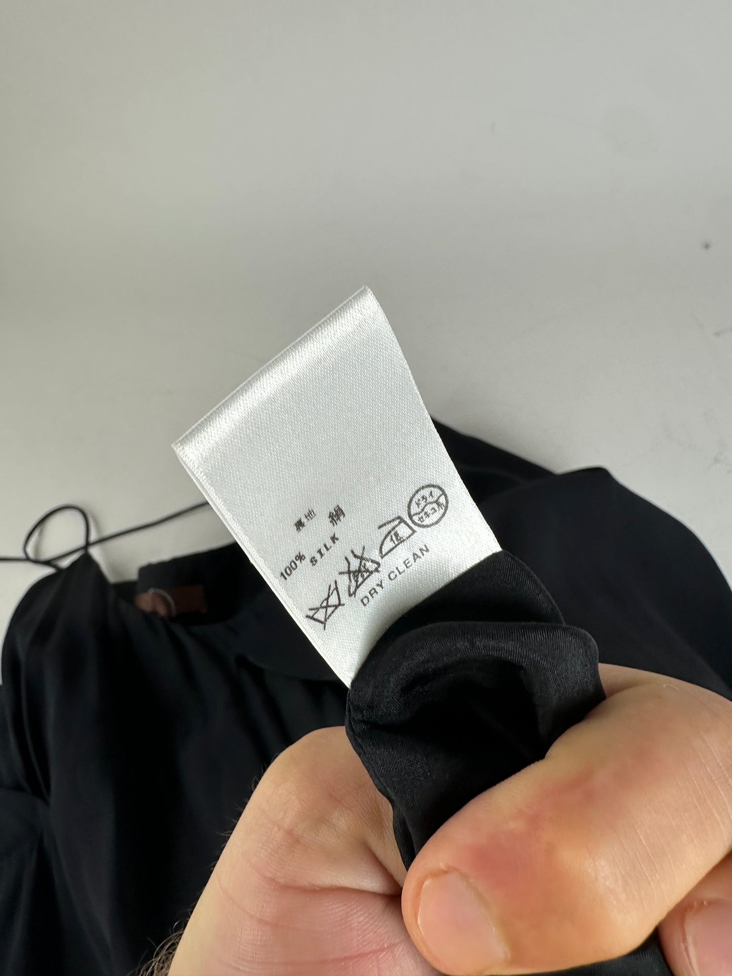Vintage Loewe Silk Dress Black S