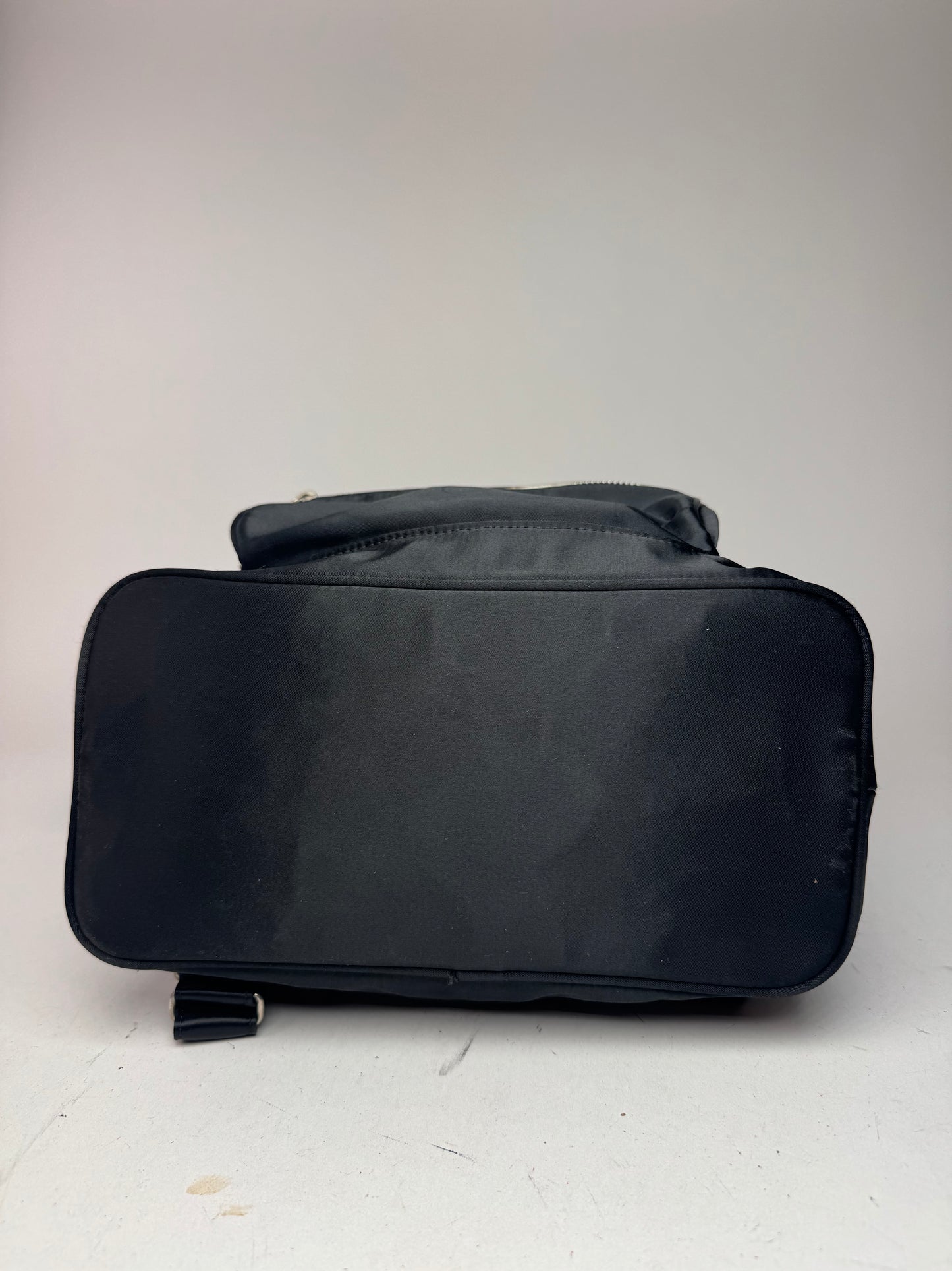 Vintage Courreges Polyester Backpack Black