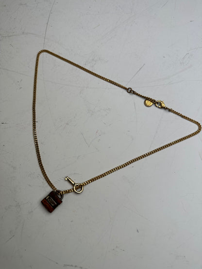 Vintage Chloe Gold-Tone Chain Necklace Early 2000s
