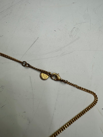 Vintage Chloe Gold-Tone Chain Necklace Early 2000s