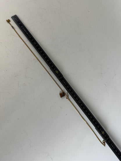 Vintage Chloe Gold-Tone Chain Necklace Early 2000s