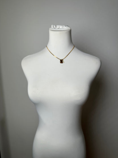 Vintage Chloe Gold-Tone Chain Necklace Early 2000s