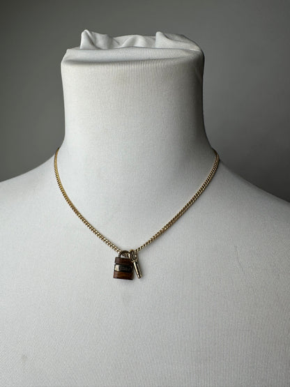 Vintage Chloe Gold-Tone Chain Necklace Early 2000s