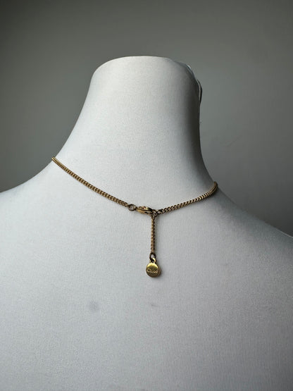 Vintage Chloe Gold-Tone Chain Necklace Early 2000s