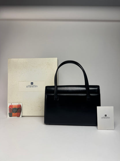 Vintage Givenchy Leather Handbag black