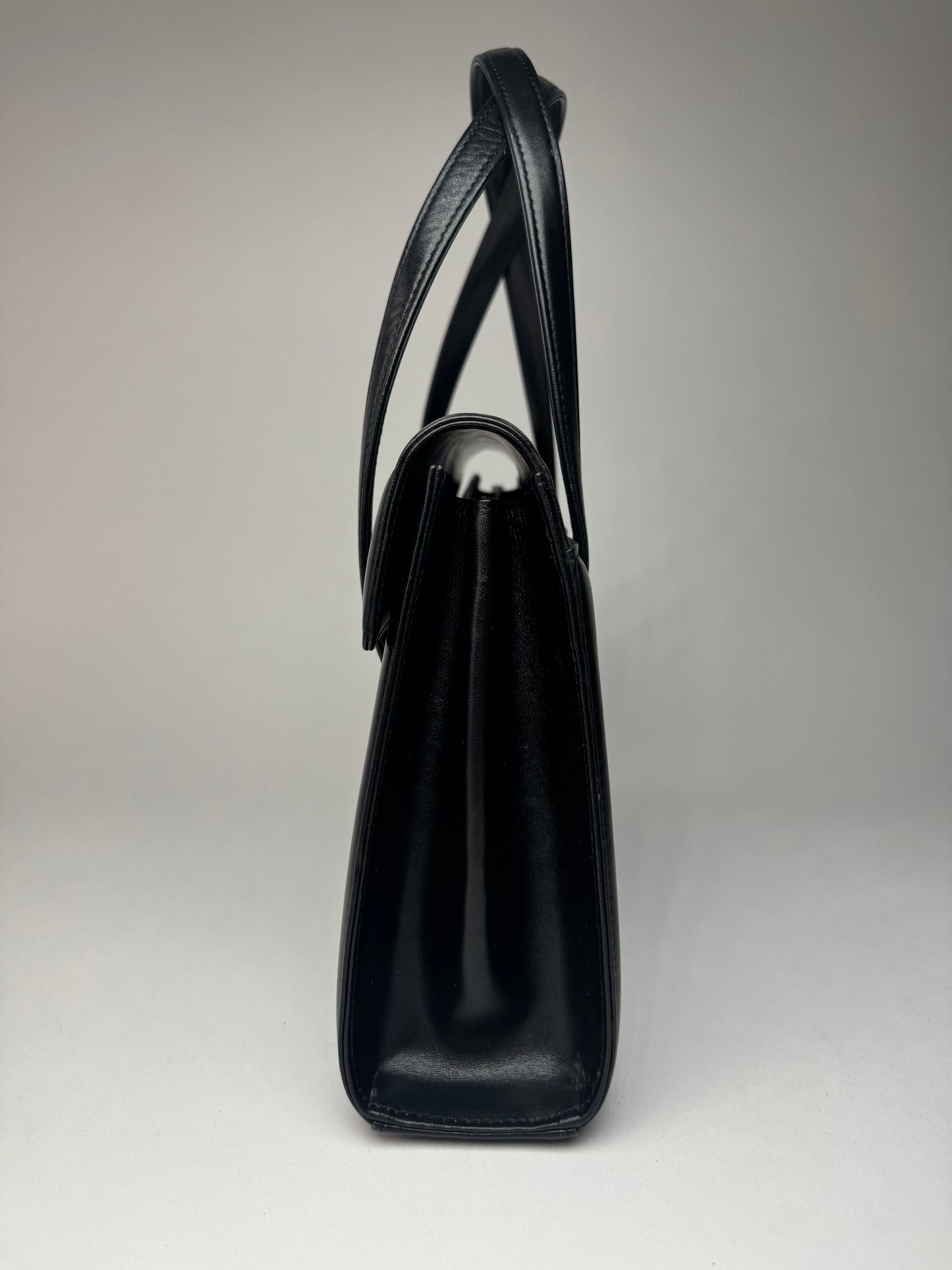 Vintage Givenchy Leather Handbag black