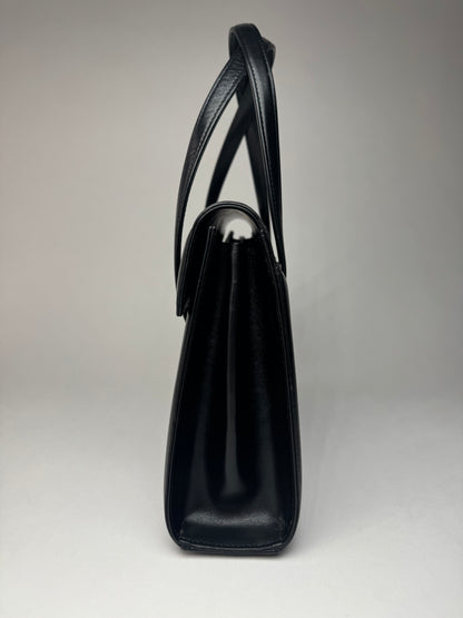 Vintage Givenchy Leather Handbag black