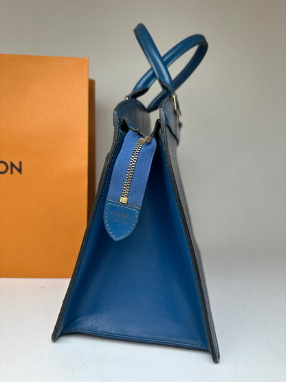 Vintage Louis Vuitton EPI Leather Handbag Blue