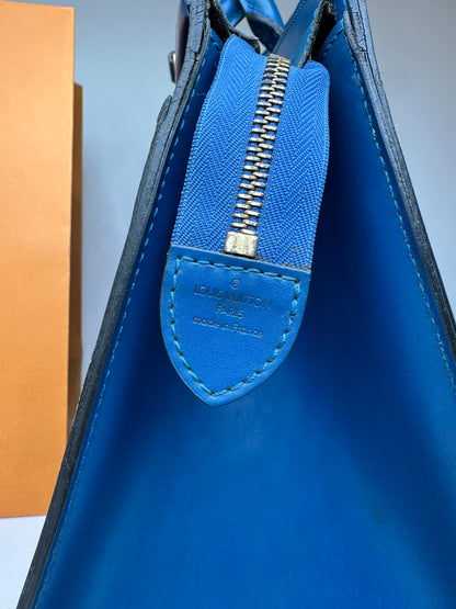 Vintage Louis Vuitton EPI Leather Handbag Blue