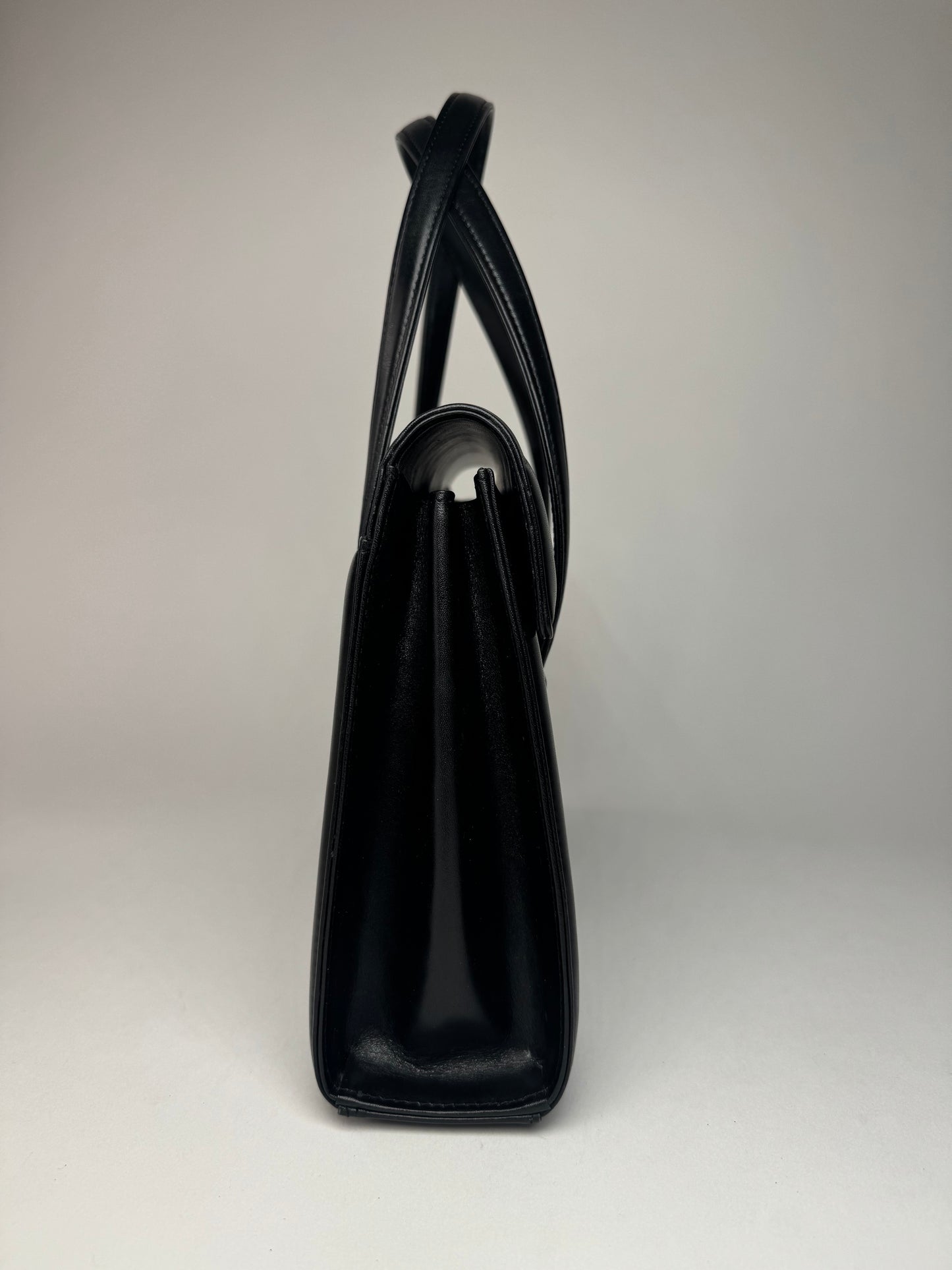 Vintage Givenchy Leather Handbag black