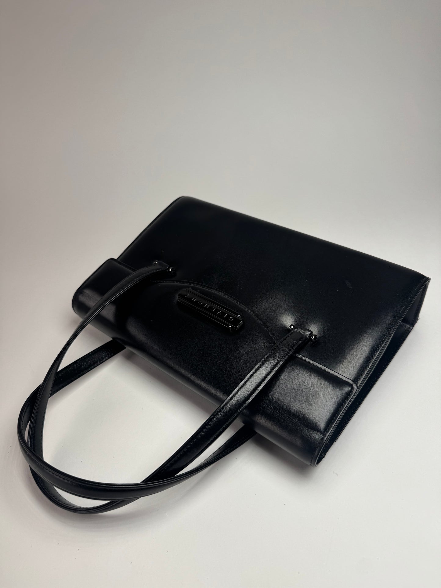 Vintage Givenchy Leather Handbag black