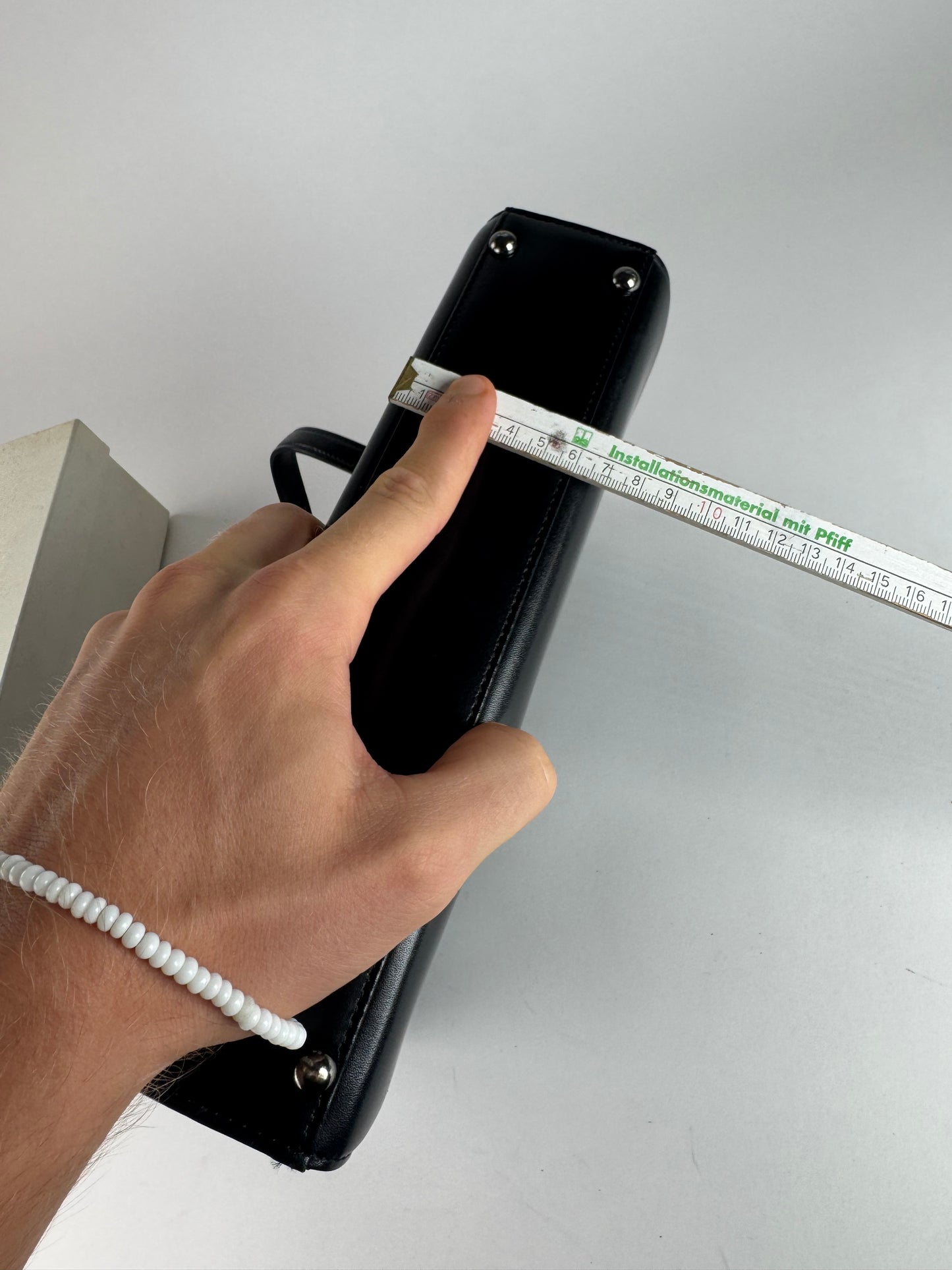 Vintage Givenchy Leather Handbag black