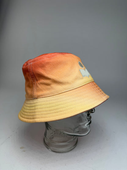 Isabel Marant Logo Bucket Hat Yellow Orange