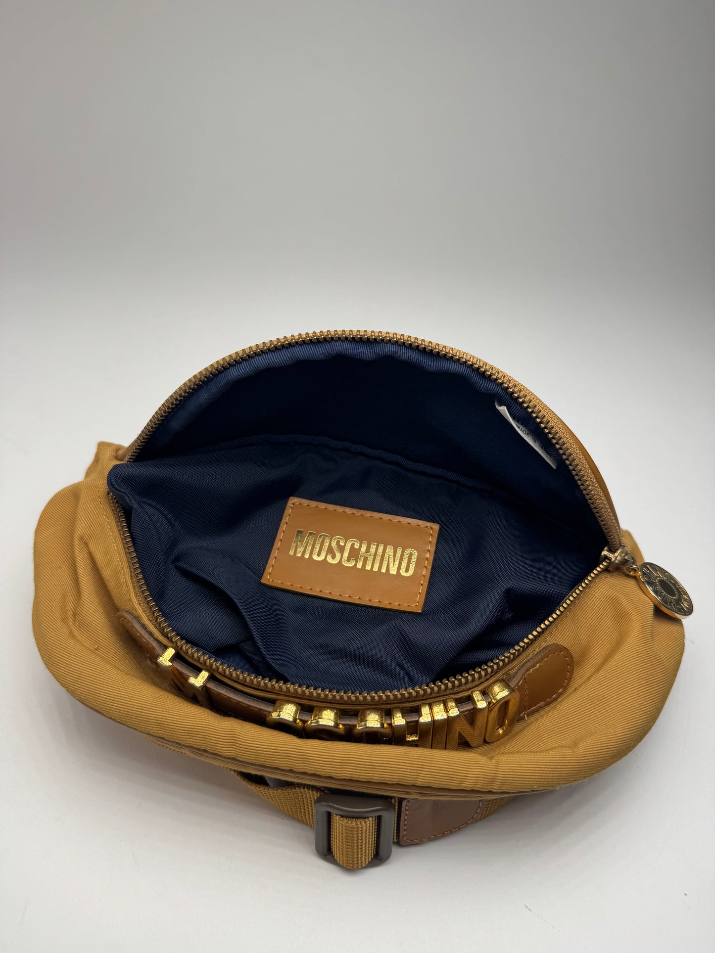 Vintage Moschino Crossbody Bag green Brown