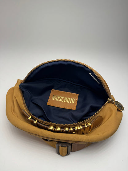 Vintage Moschino Crossbody Bag green Brown