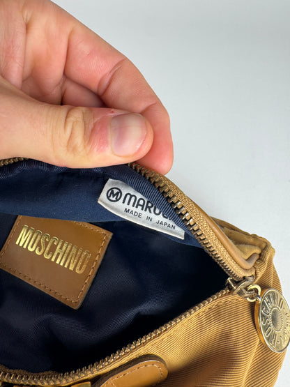 Vintage Moschino Crossbody Bag green Brown