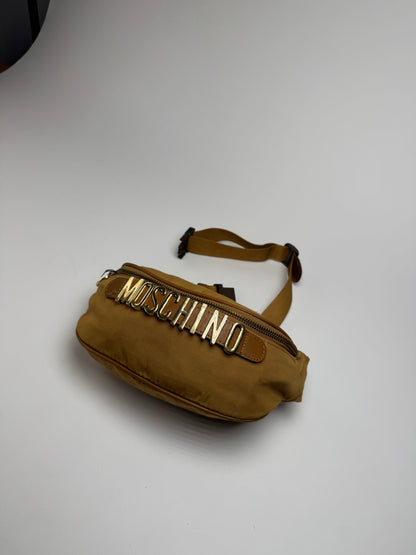 Vintage Moschino Crossbody Bag green Brown