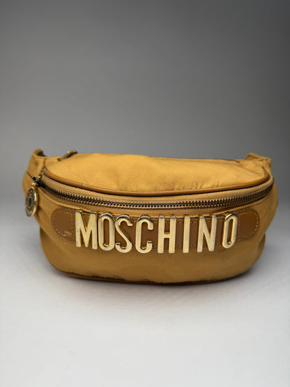 Vintage Moschino Crossbody Bag green Brown