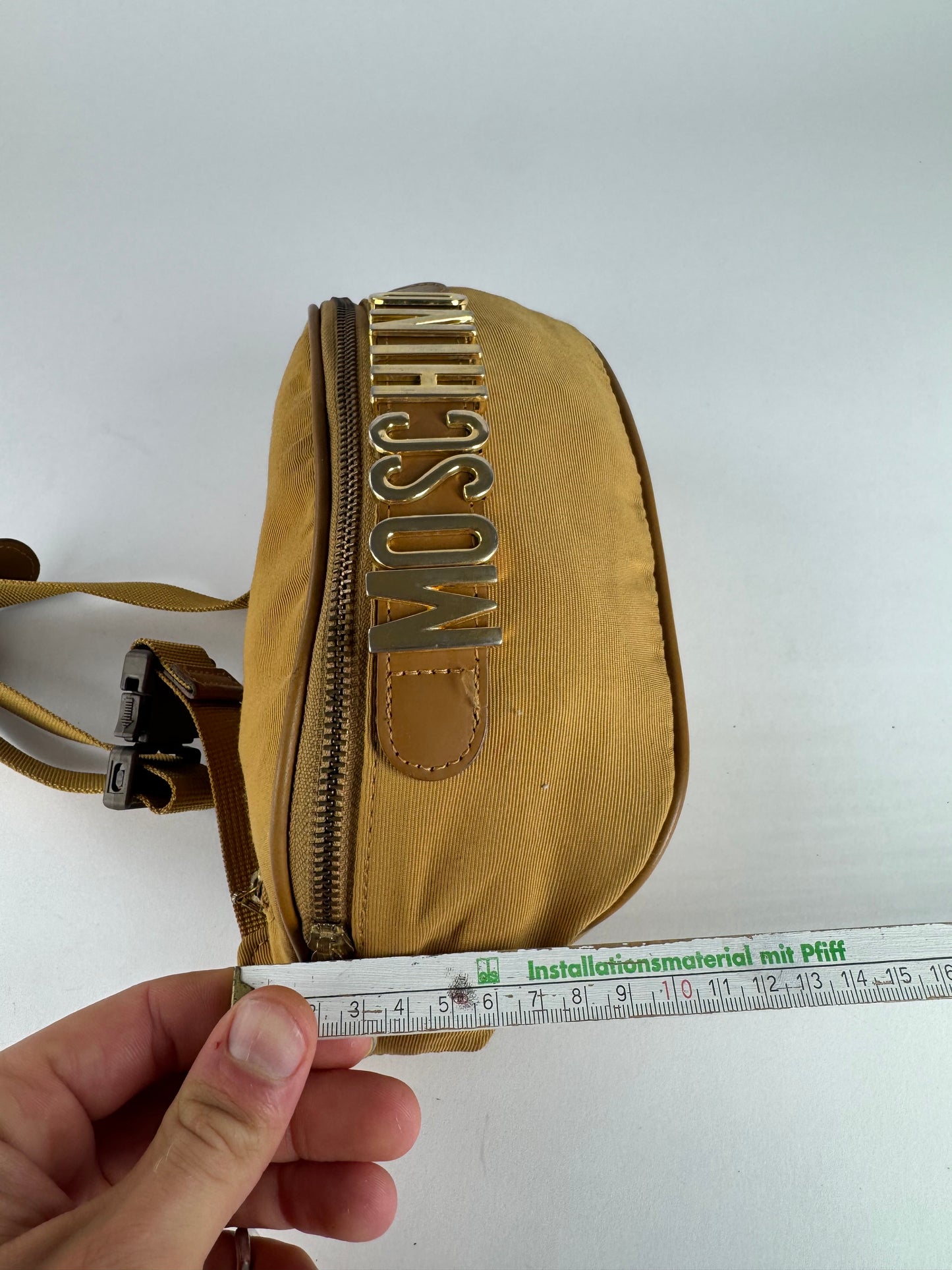 Vintage Moschino Crossbody Bag green Brown