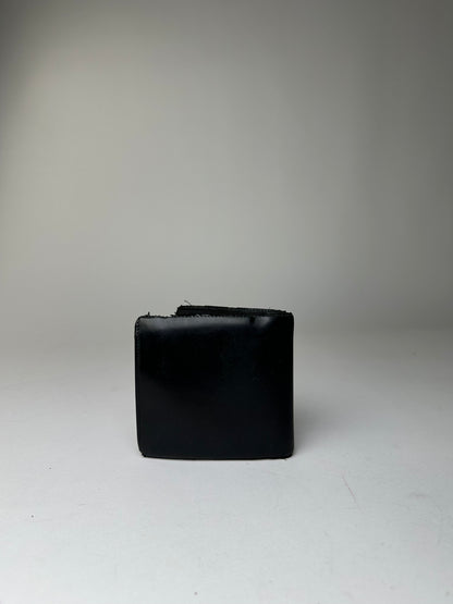 Vintage Cartier Leather Bifold Wallet Black