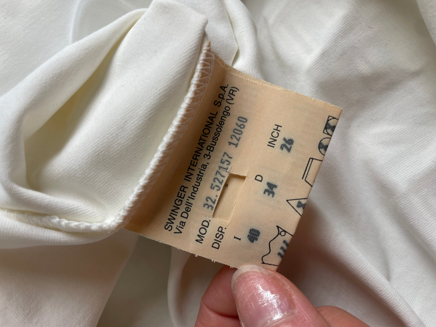 Vintage Fendi Logo Bodycon Dress White XS