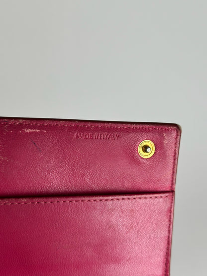 Vintage Miu Miu Patent Leather wallet pink
