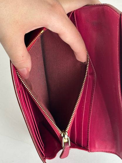 Vintage Miu Miu Patent Leather wallet pink