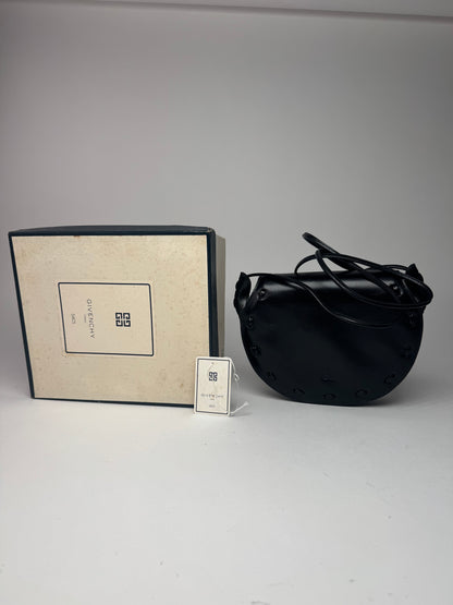 Sac vintage en cuir noir Givenchy