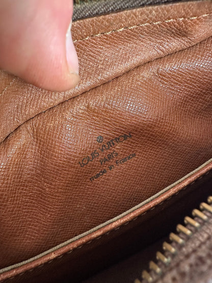Vintage Louis Vuitton Monogram Clutch Brown