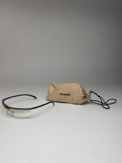Vintage Chanel Sunglasses transparent