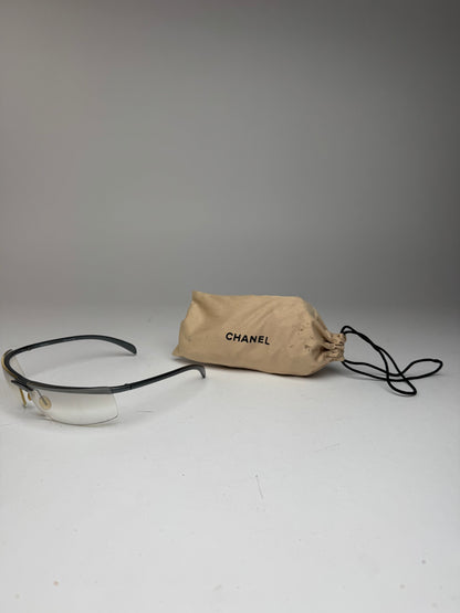 Vintage Chanel Sunglasses transparent