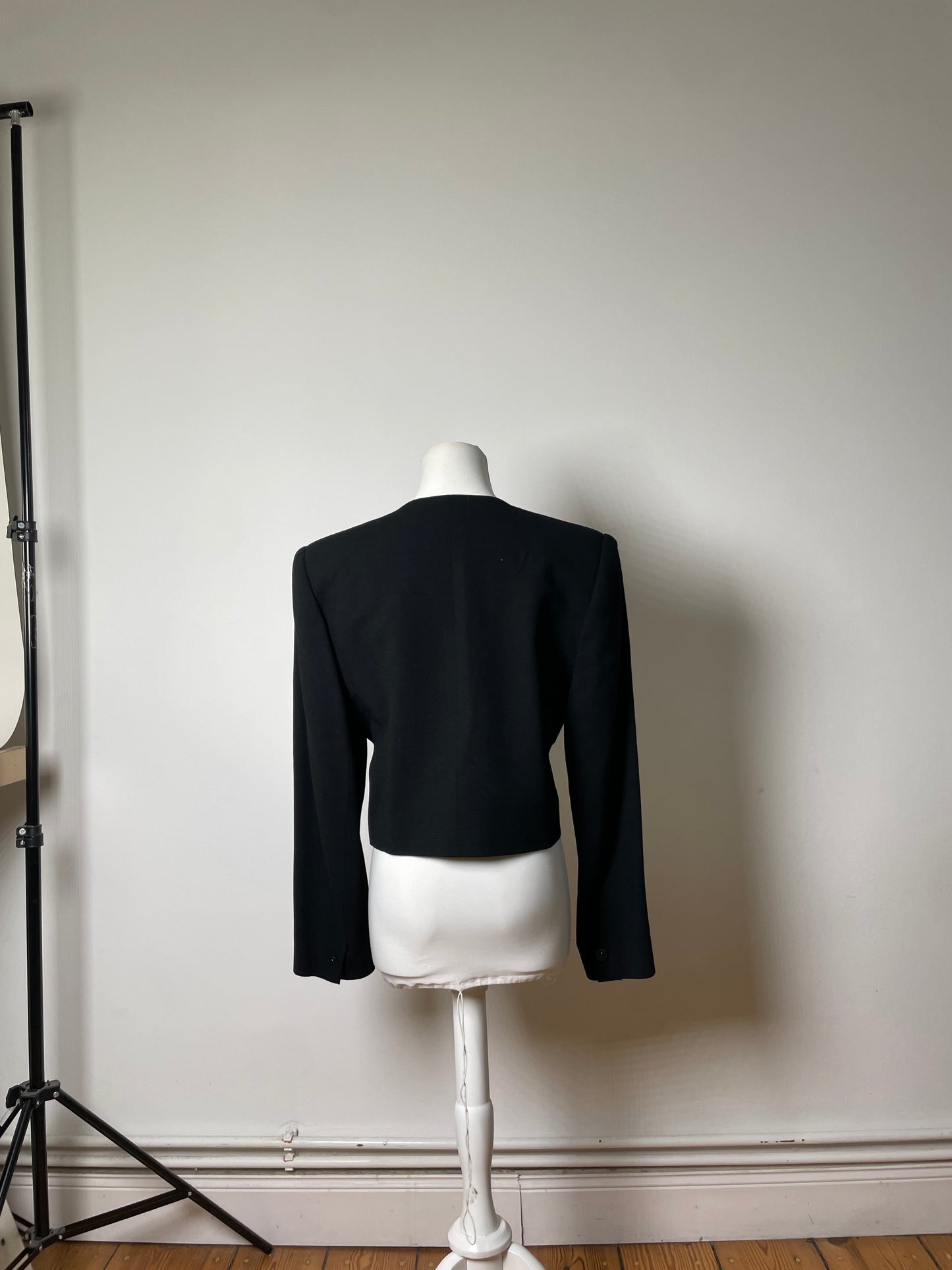 Vintage Chloe Wool Blend Jacket Black L