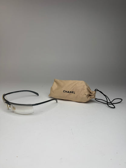 Vintage Chanel Sunglasses transparent