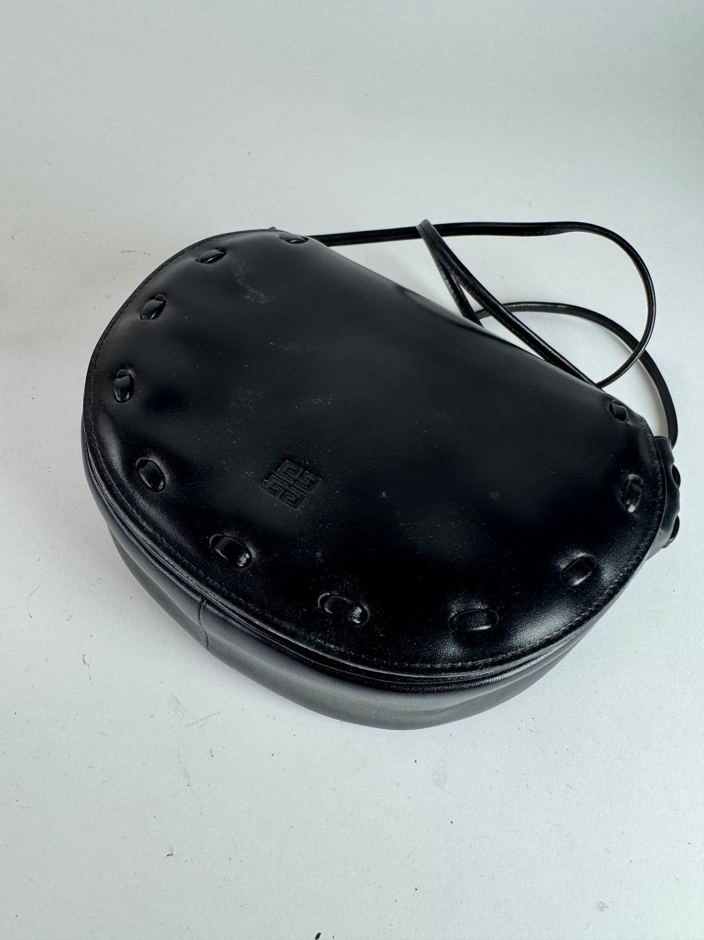 Sac vintage en cuir noir Givenchy