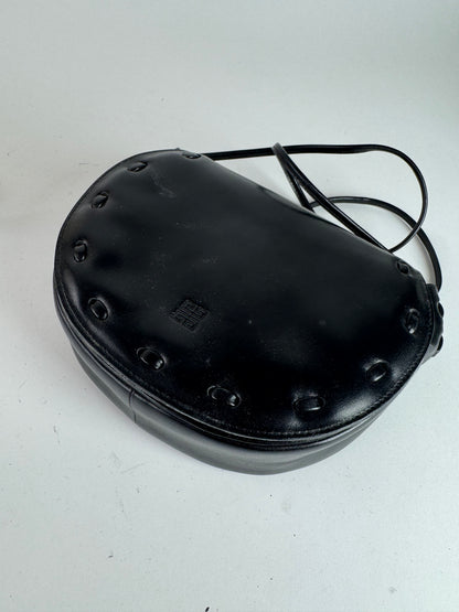 Sac vintage en cuir noir Givenchy