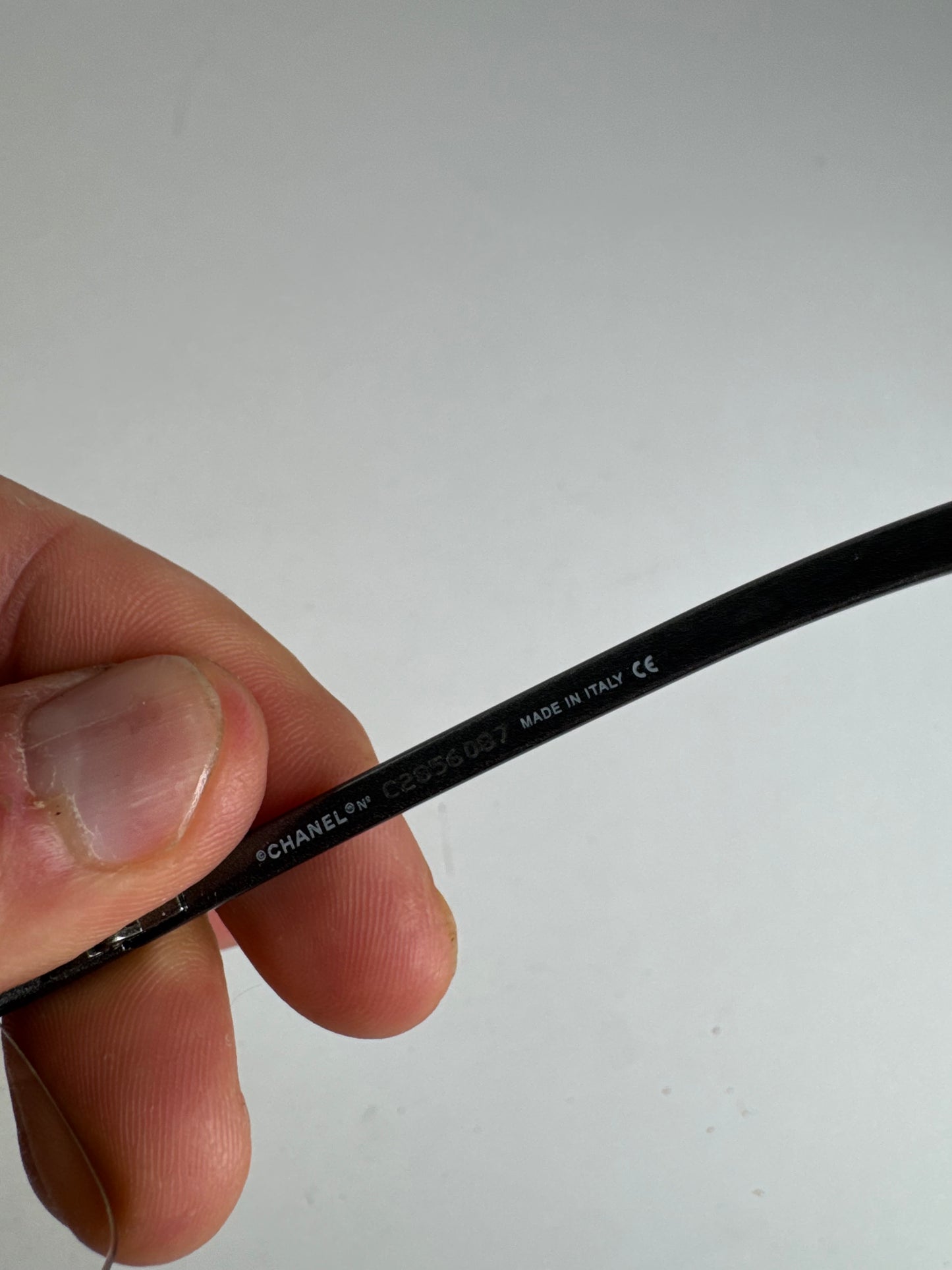 Vintage Chanel Sunglasses transparent