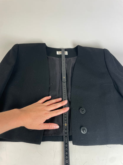 Vintage Chloe Wool Blend Jacket Black L