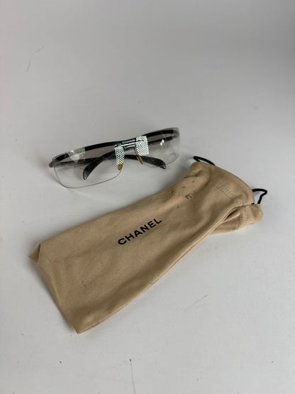 Vintage Chanel Sunglasses transparent