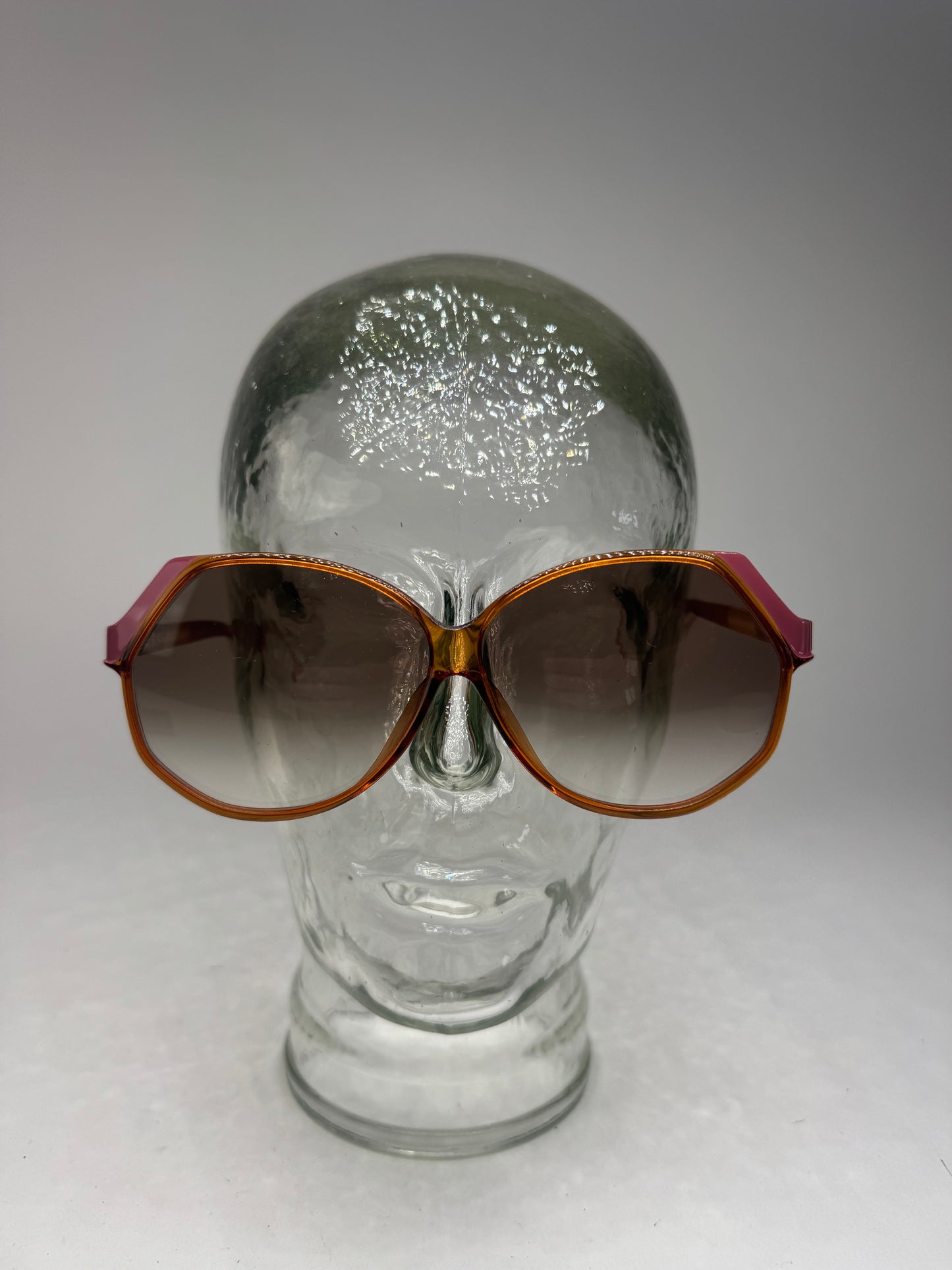 Vintage Dior Sunglasses Brown Gold