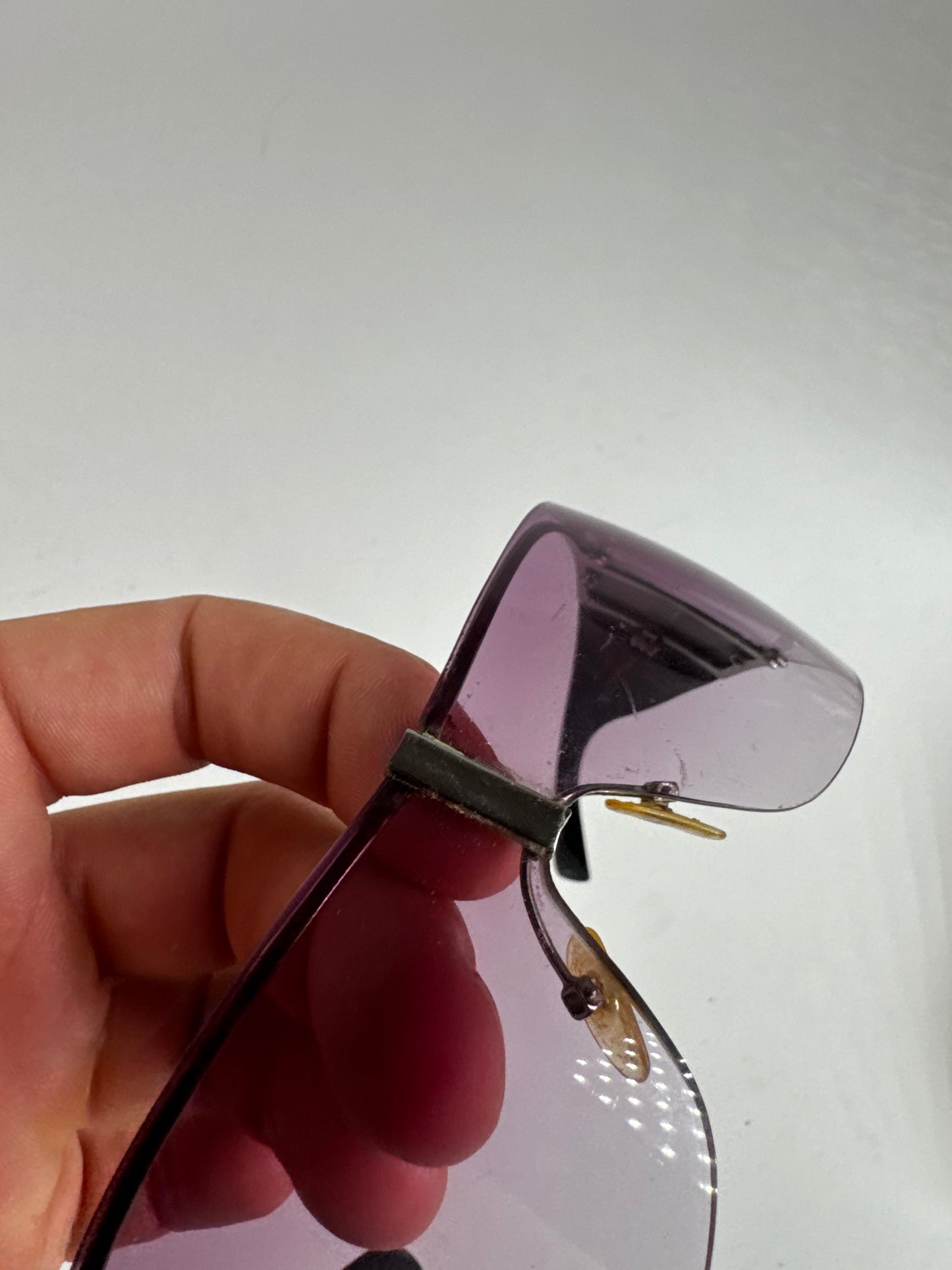 Vintage Armani Sunglasses Purple