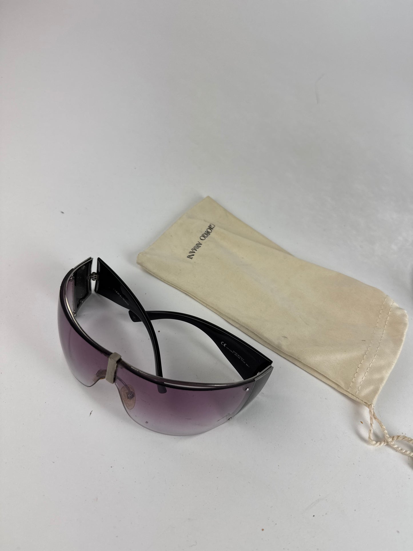 Vintage Armani Sunglasses Purple