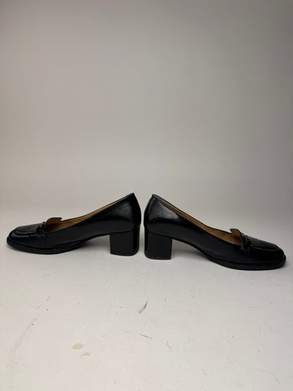 Vintage Gucci Patent Leather Pumps Black